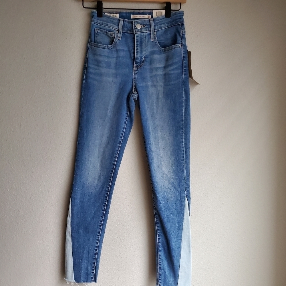Levi's 721 High Rise Skinny Ankle size 24 NWT
